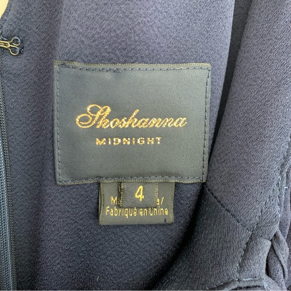 Evening gown by Shoshanna in Midnight size 4 - Picture 9 of 11